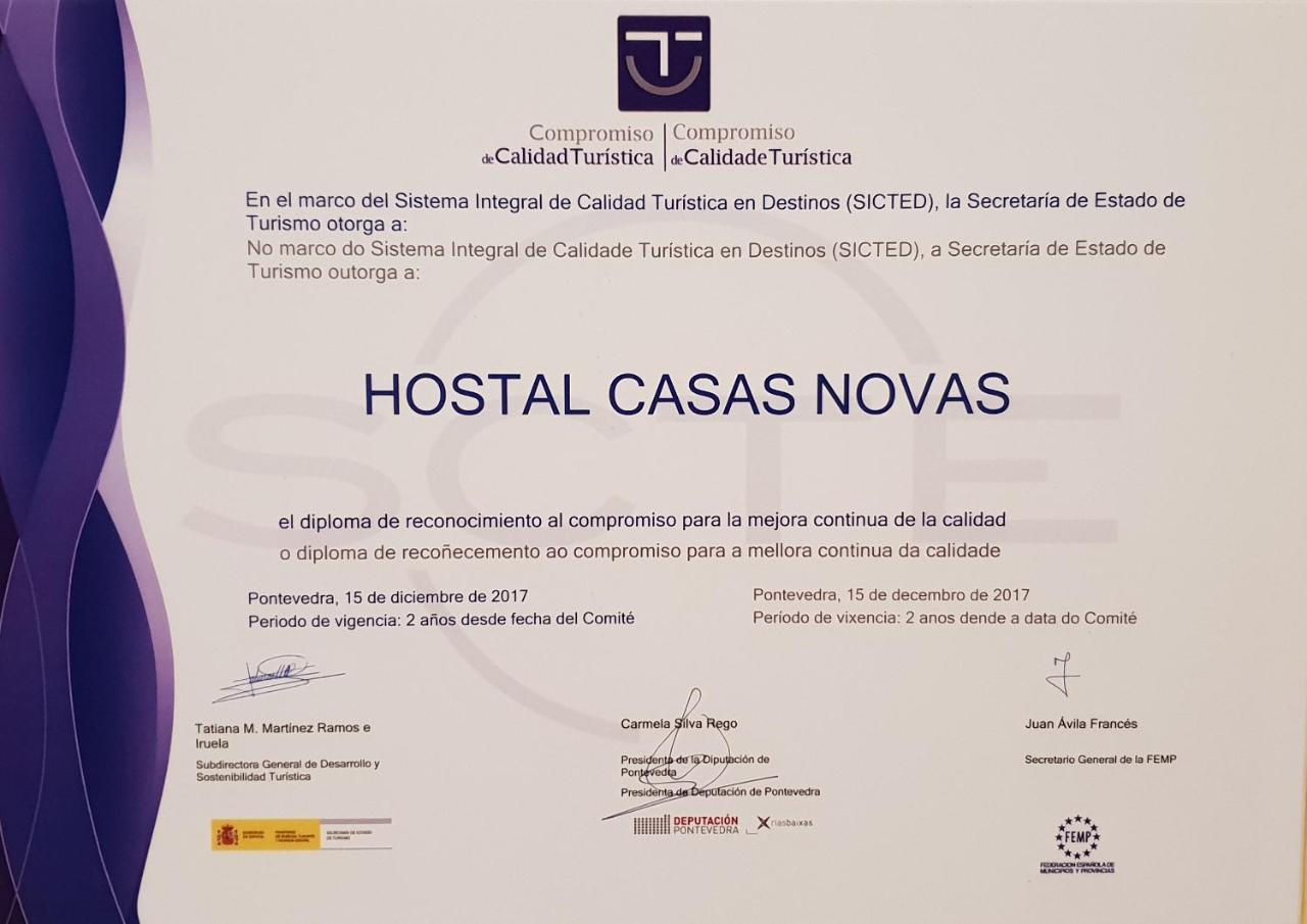 Hostal Casasnovas Silleda Esterno foto